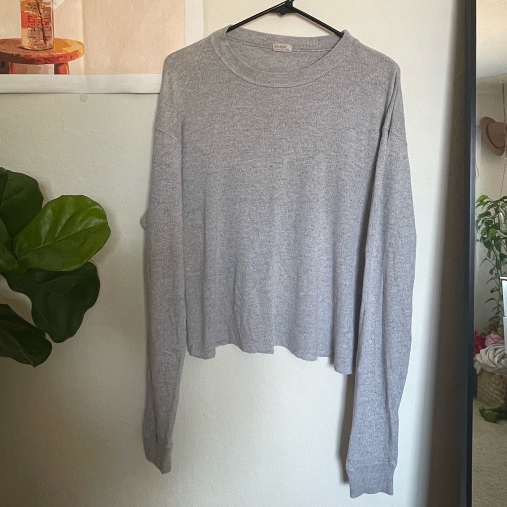 Grey long sleeve